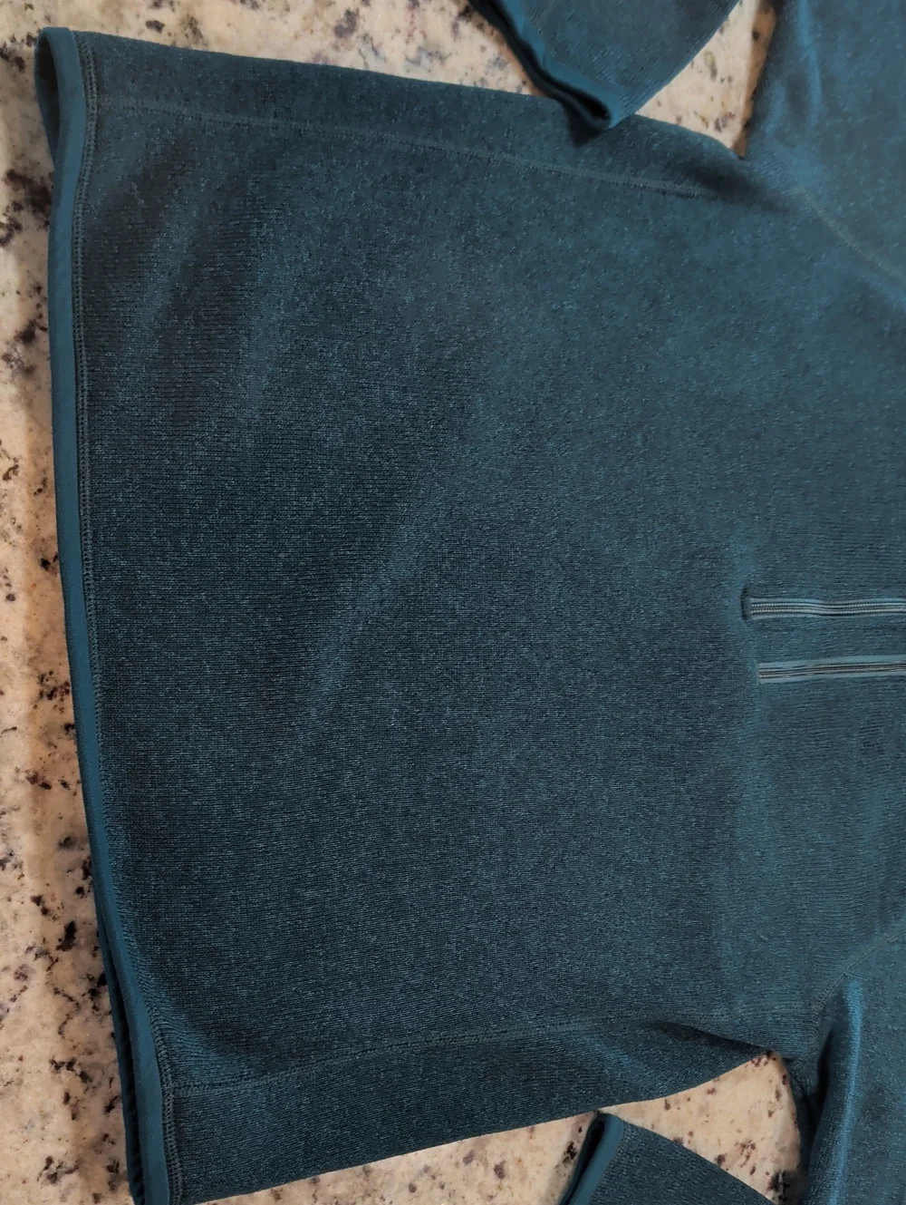Patagonia Better Sweater Men's Dark Teal Qtr-Zip Fleece Pullover EUC Size medium
